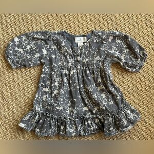 peek little peanut 3-6 month soft fine corduroy dress boho